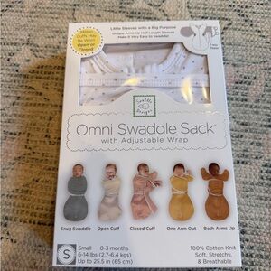 Omni Swaddle Sack with Adjustable Wrap – New in Box, 0–3 Months